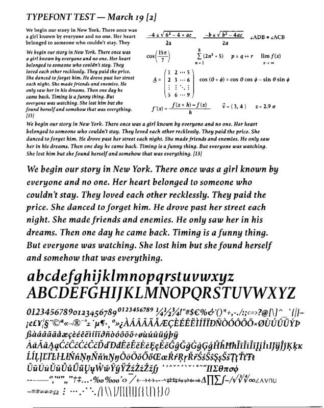 Fax page