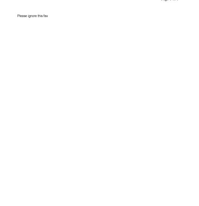 Fax page
