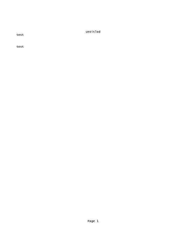 Fax page