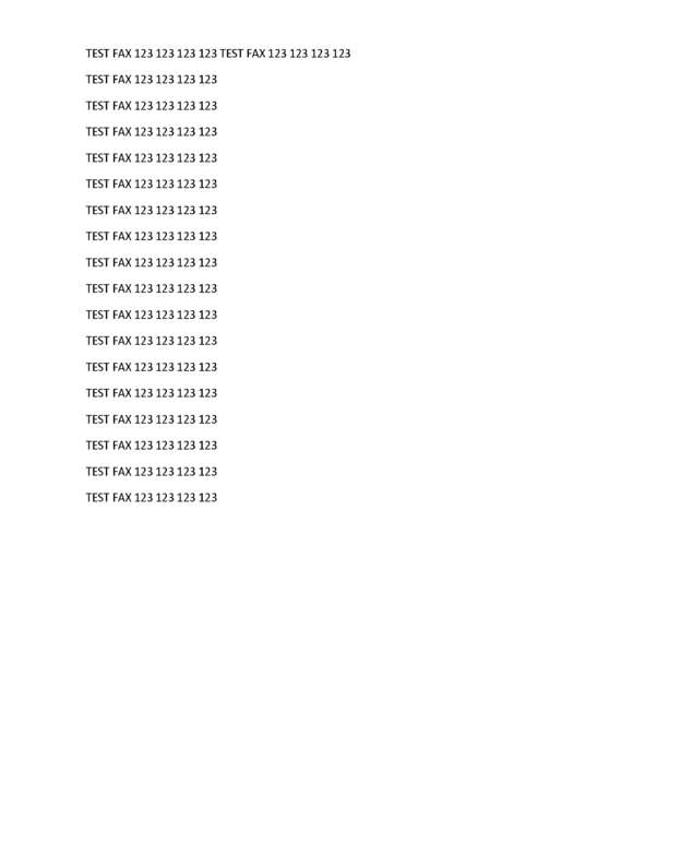fax page