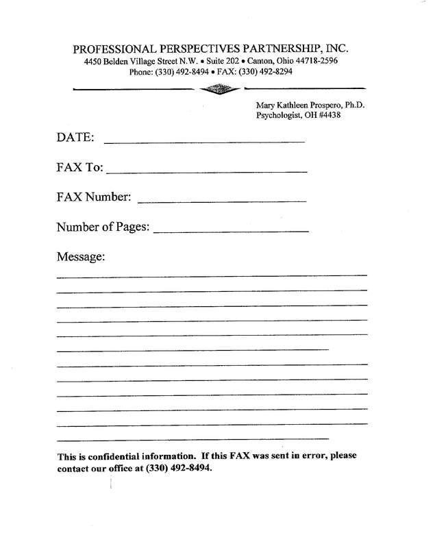 Fax page