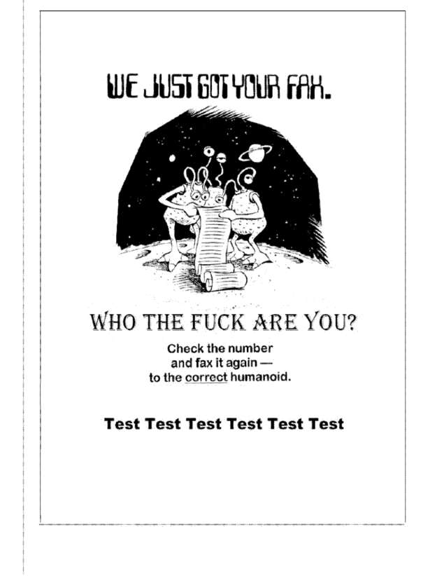 fax page