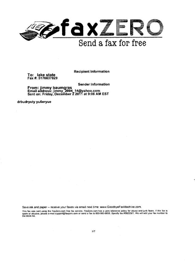 fax page