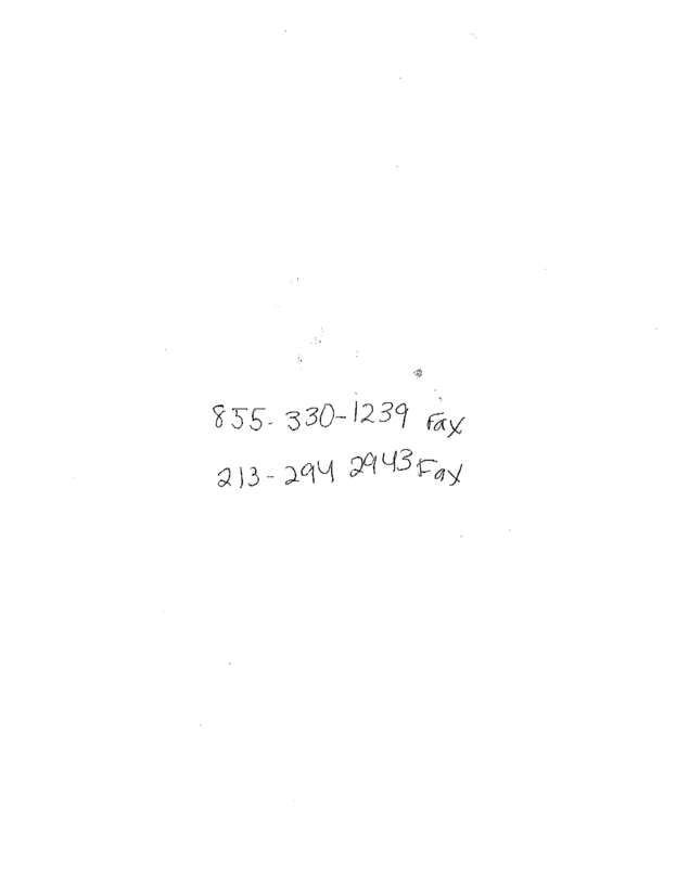 Fax page