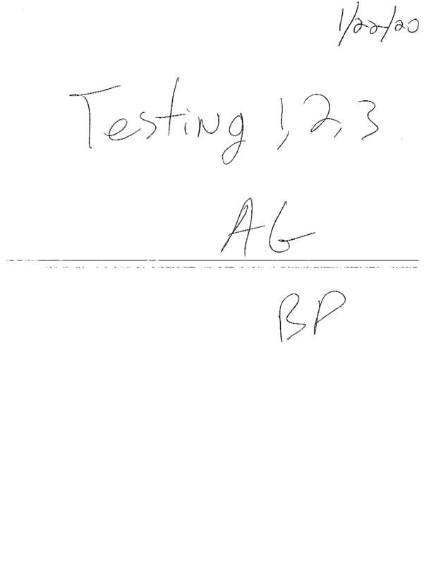 Fax page