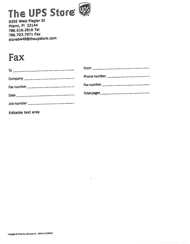 fax page