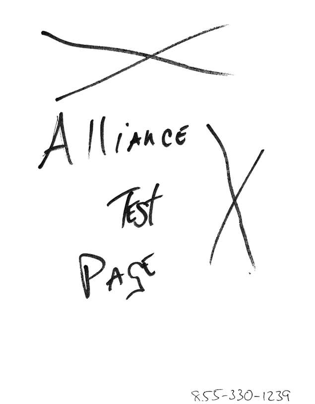 Fax page