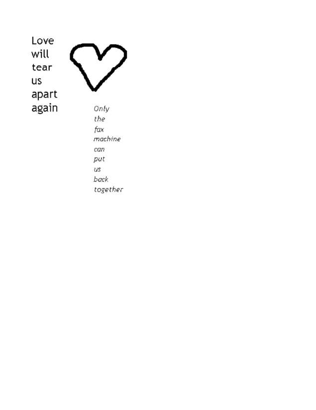 Fax page
