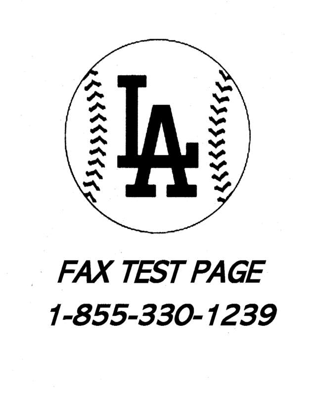 fax page