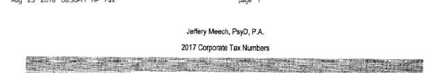 Fax page