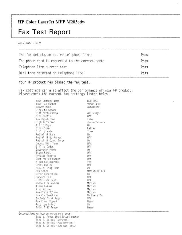 fax page