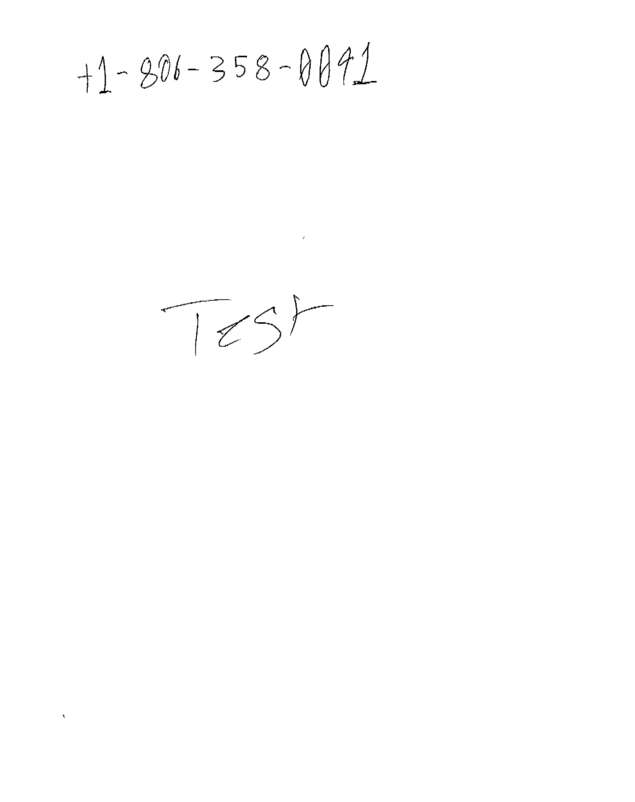fax page