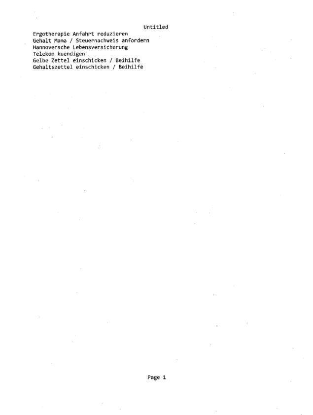 Fax page