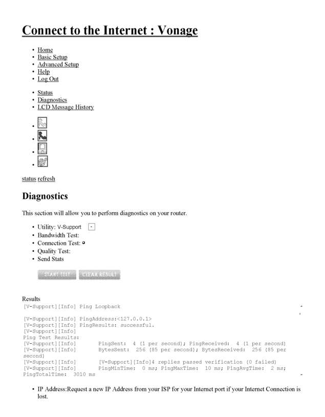 Fax page