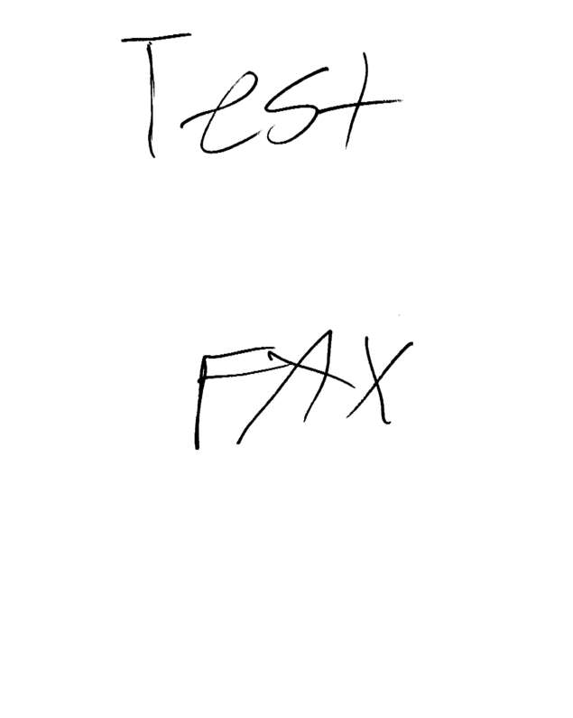 fax page