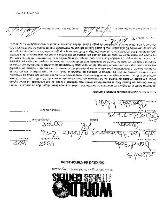 Fax page