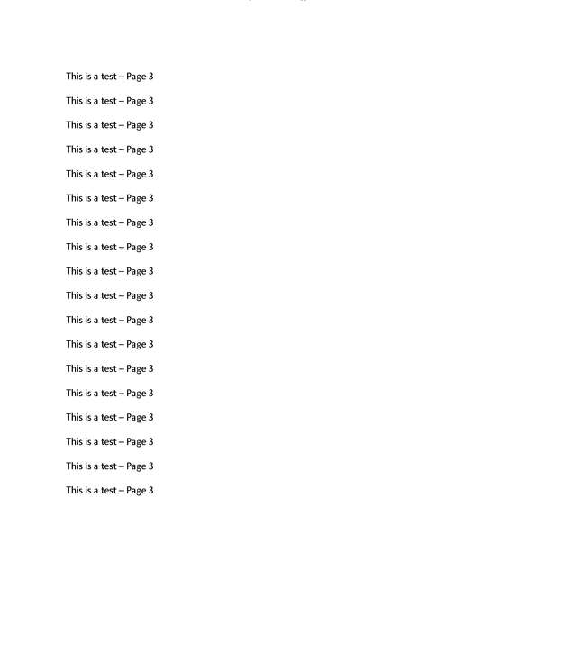 Fax page