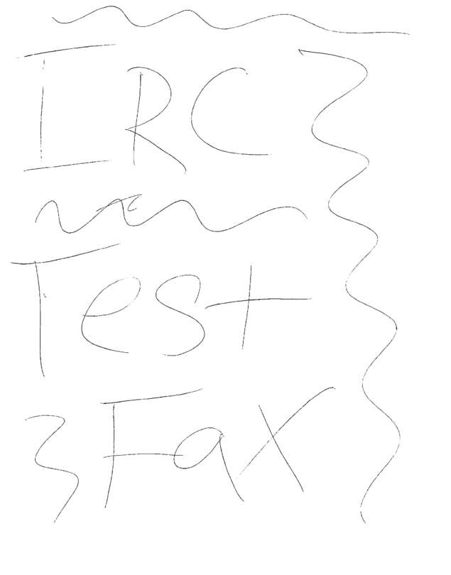 Fax page