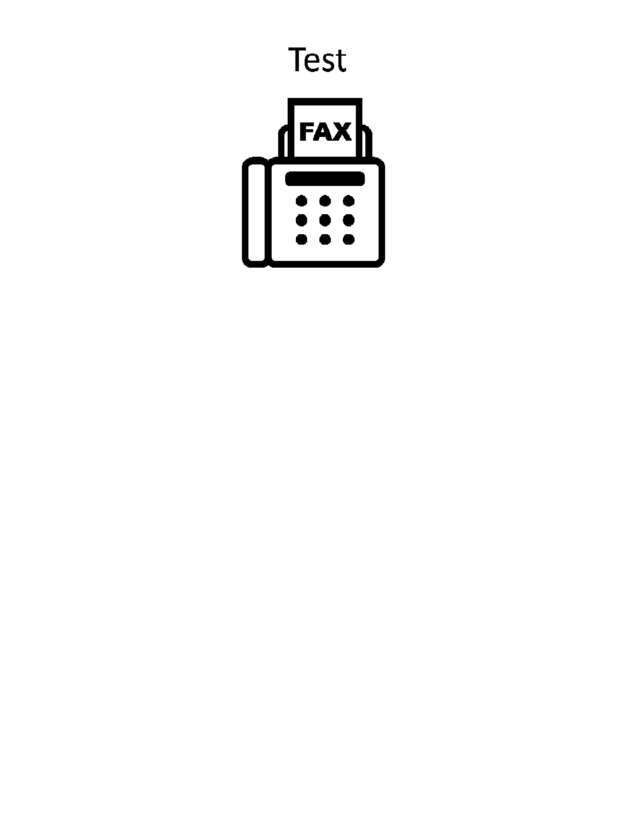 fax page