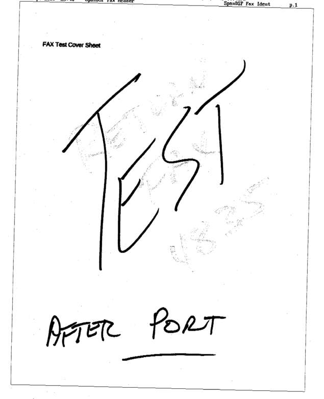 fax page