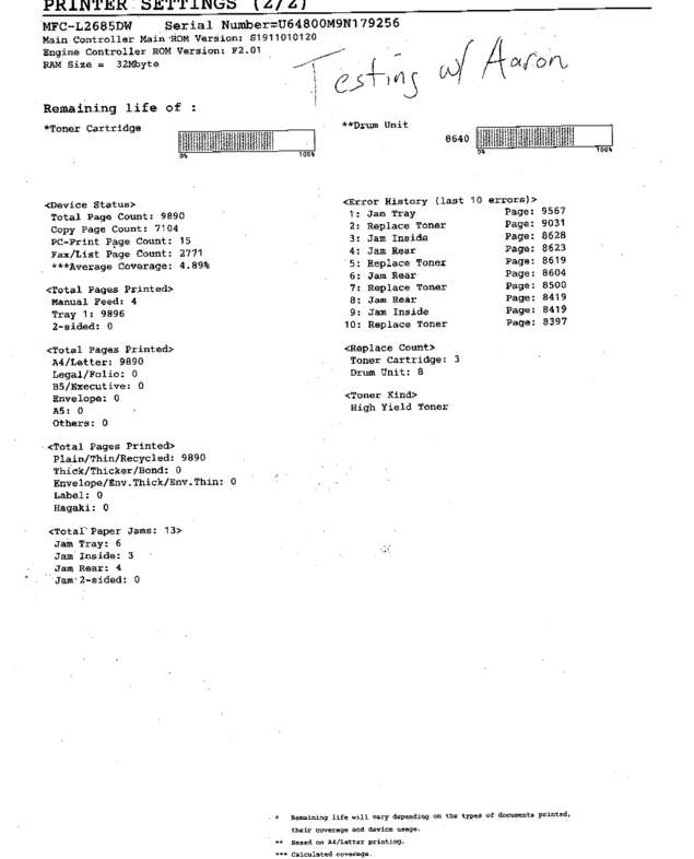 fax page