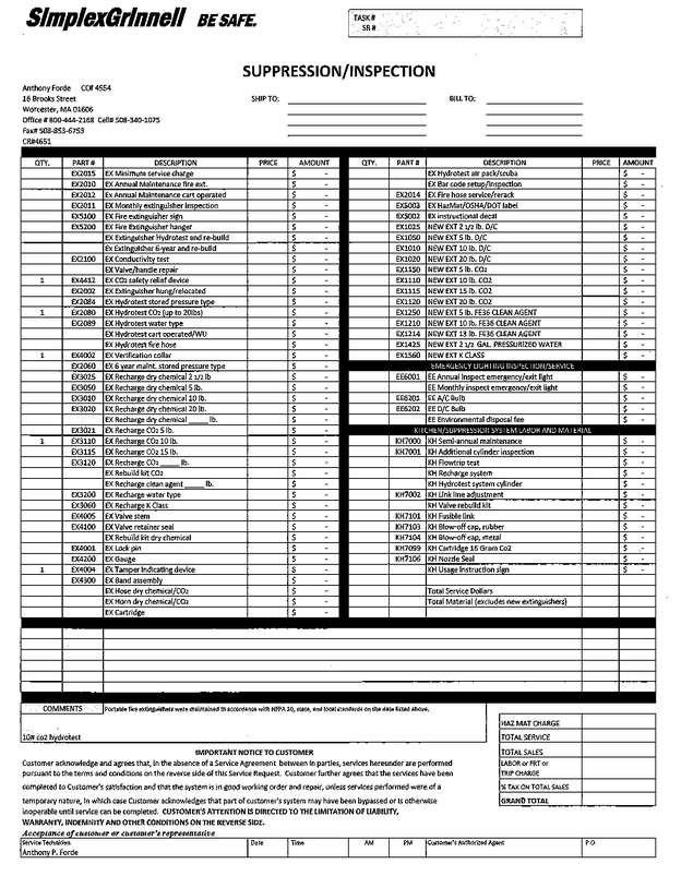 Fax page