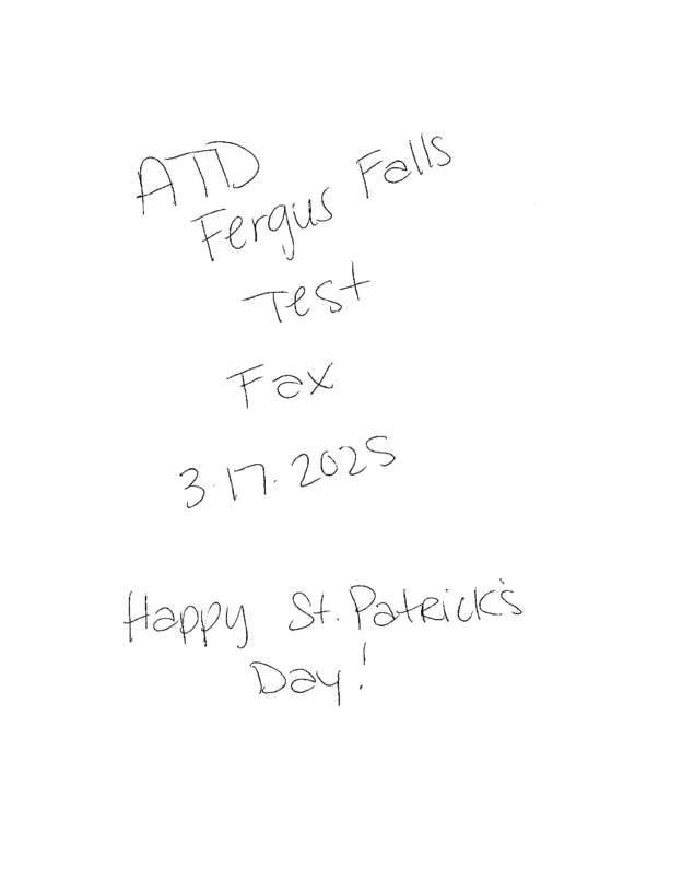 fax page