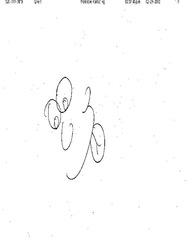 Fax page