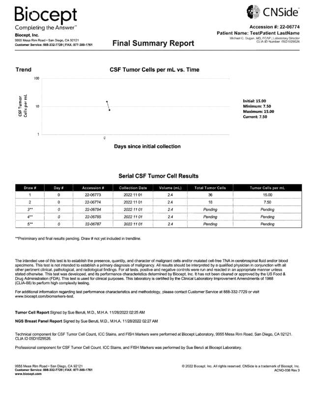 Fax page