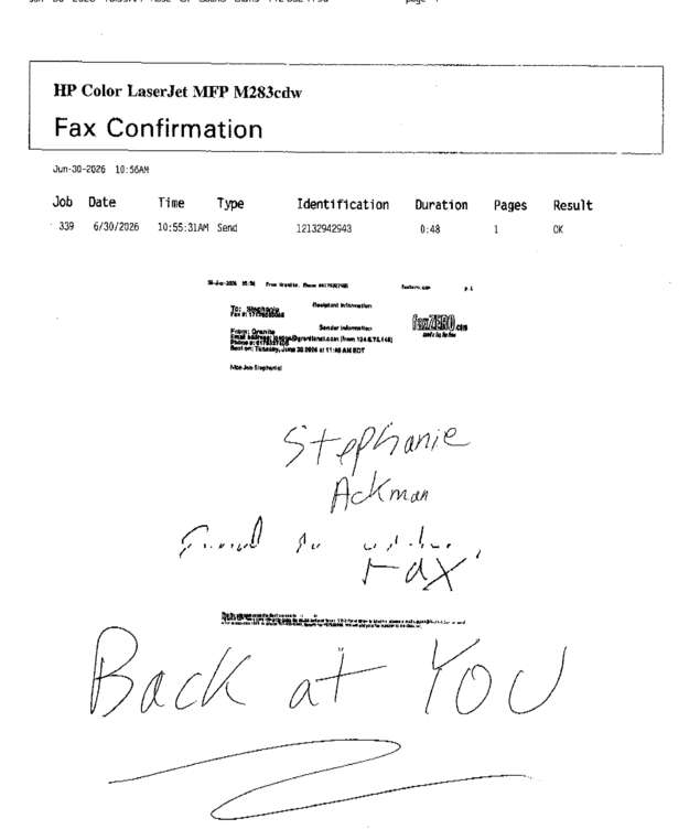 fax page