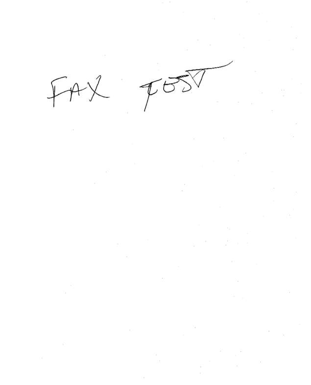 fax page