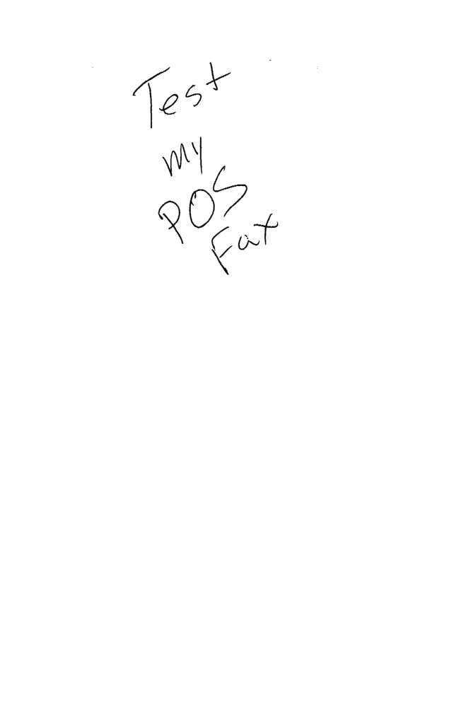 Fax page