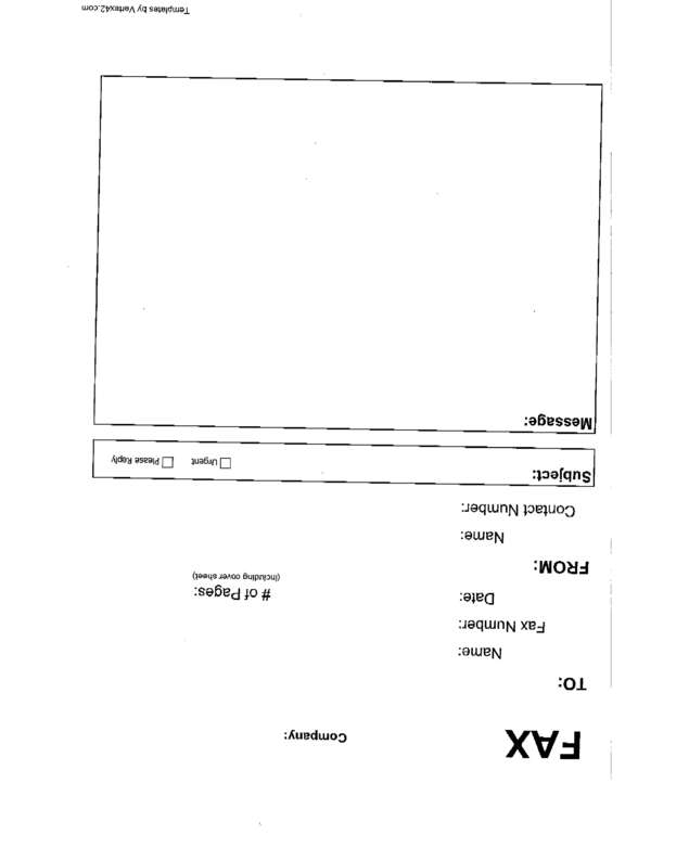 fax page