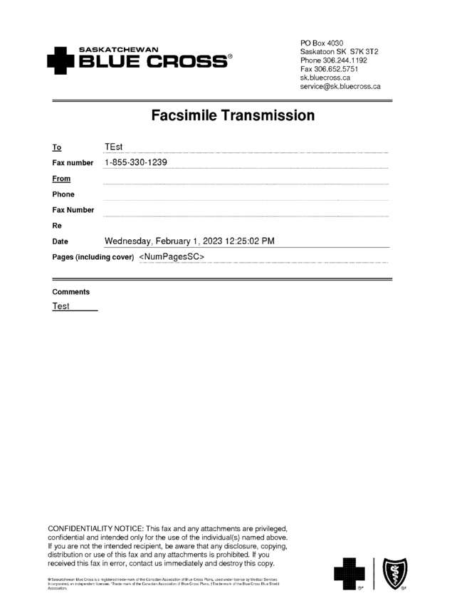 fax page