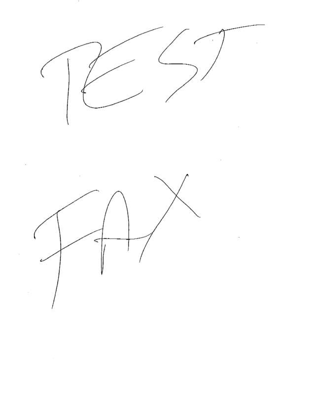 fax page