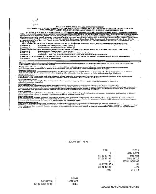 fax page