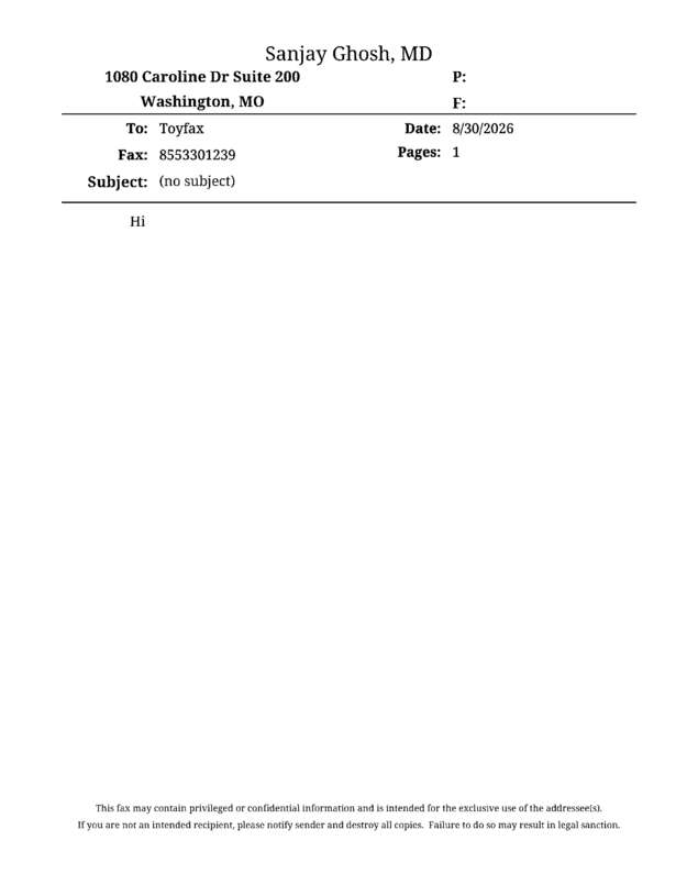 fax page
