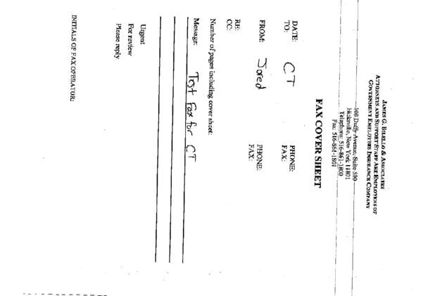 Fax page