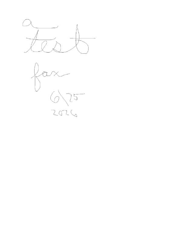 fax page