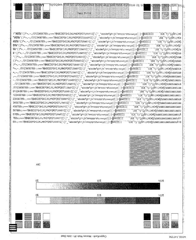 Fax page