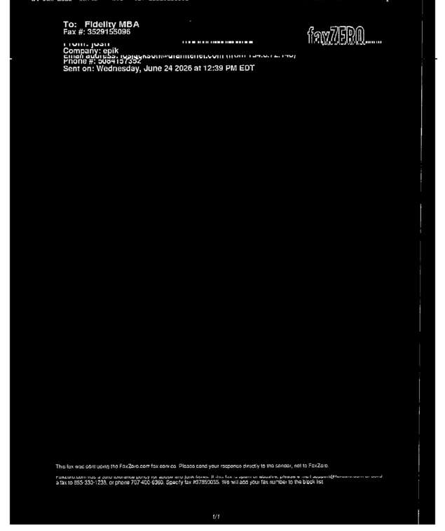 fax page
