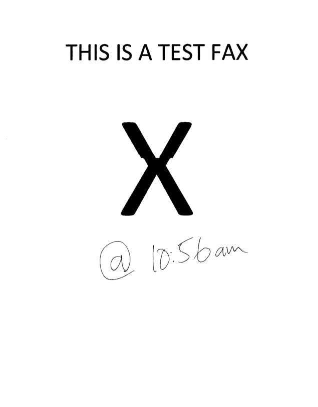 fax page