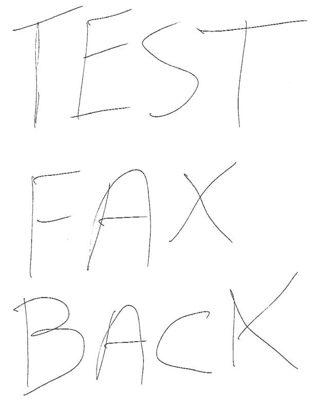 fax page