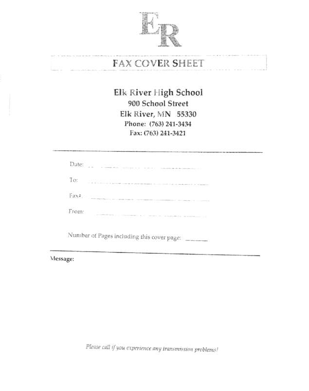 Fax page