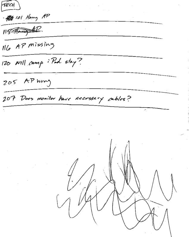 Fax page