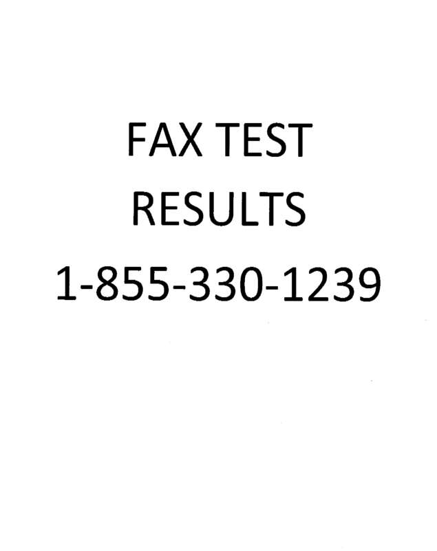 fax page