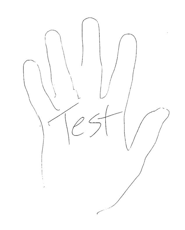 Fax page
