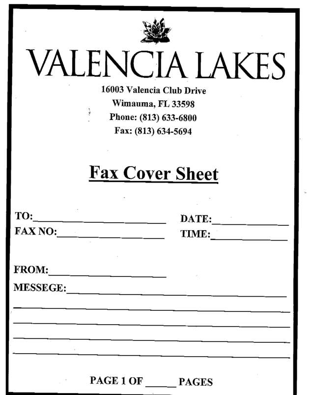 fax page