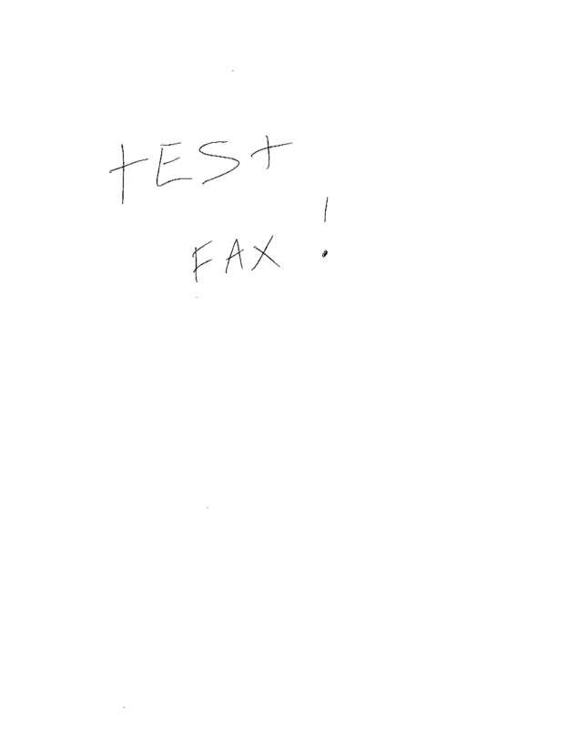 Fax page