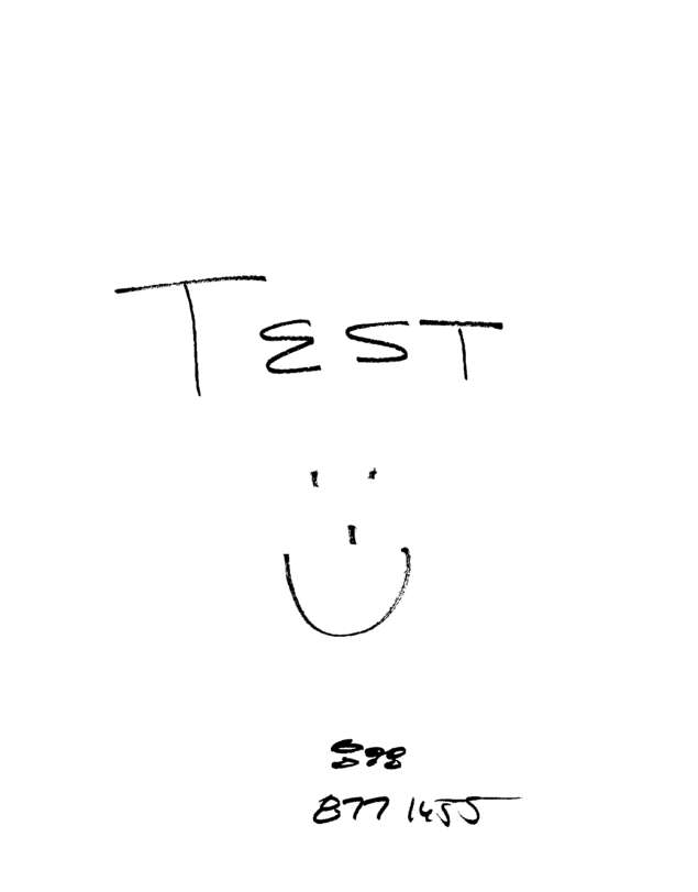 Fax page